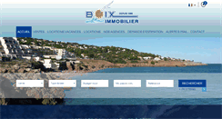 Desktop Screenshot of boix-immobilier.fr